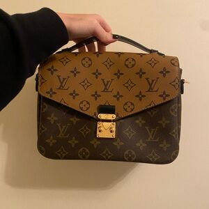 Louis Vuitton Two-Tone Monogram Satchel